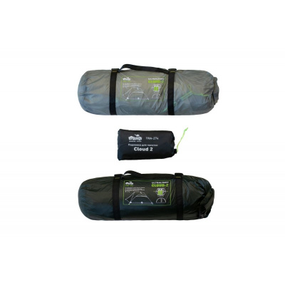 Палатка Сверхлегкая Tramp Cloud 2 Si Green (V2)