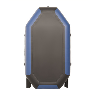 Лодка гребная под мотор Sharks S260 Люкс синий/чёрный (пол-книжка)