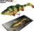 Приманка Savage Gear 4D Perch Shad Slow Sink 20cm 100gr 02-Firetiger