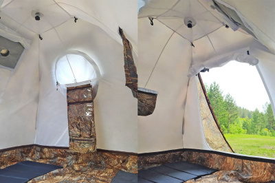 Палатка Берег Спутник-3 ( нового образца ) (200х200/155 см)