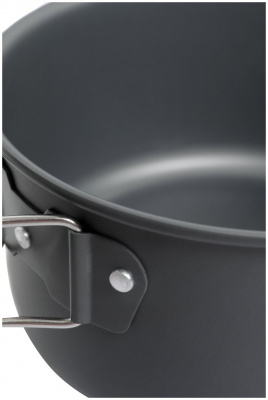 Набор посуды туристической Tramp на 2-3 персоны из анодированного алюминия TRC-024