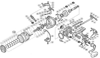 Катушка Shimano Ultegra 17 C3000