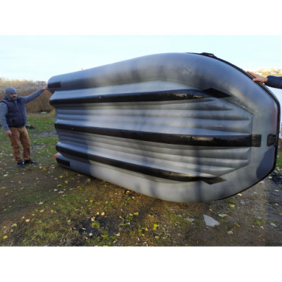 Надувная лодка ПВХ Риф Скат Тритон 450 НДFi (интегр.фальшборт, НДНД)