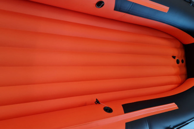 Лодка Grouper GR 350 НДНД (оранжево - черный ) модель 2025 г