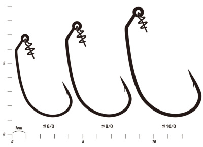 Офсетный крючок Decoy Worm 30 M Makisasu Hook Magnum #10/0 2шт