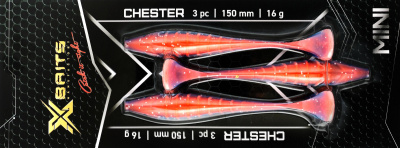 Силиконовая приманка Xbaits Chester Mini 150 mm CHM301 (3шт)