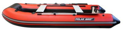 Лодка Polar Bird 340М (Лайт) Стеклокомпозит (Чёрно-серый)