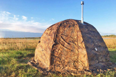 Палатка-шатер Берег УП-2 Люкс прут 10 mm (340х340/190 см)