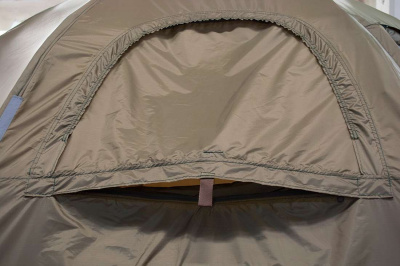 Всесезонная палатка Берег МФП-4 Камыш (400х400/215 см) + Пол + Дверь