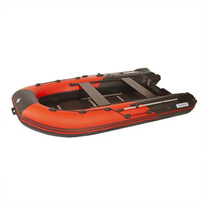Лодка моторная килевая Пилот М-330 ЖС (красно-чёрный)