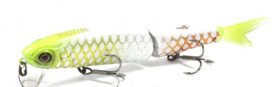 Воблер Jackall Magallon SP albino chartreuse piraruku