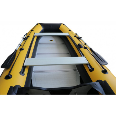 Лодка Polar Bird 320М New Merlin Стеклокомпозит (чёрно-желтый)