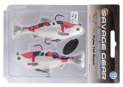 Силиконовая приманка Savage Gear 3D Roach Tail Pulse 13cm 38.5gr Koi/ 2 штуки