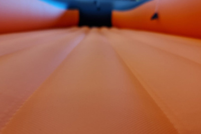 Лодка Grouper GR 350 НДНД (оранжево - черный ) модель 2025 г