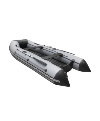 Лодка ПВХ ORCA 285НД (серо - черный)