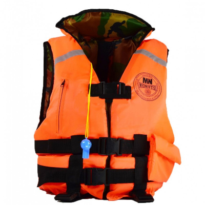 Жилет спасательный двусторонний взрослый до 100 кг