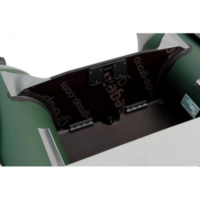 Лодка ПВХ Roger Hunter 3500 Киль (зелёный-серый)