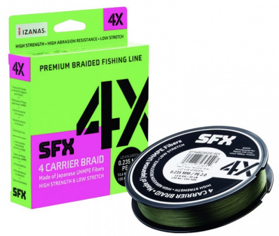 Шнур Sufix SFX 4X 135m 0.330mm/23 kg PE#4.0