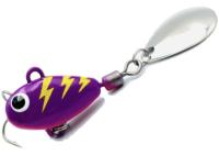 Тейл-спиннер UF Studio Hurricane 10g Violet FLASH