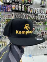 Бейсболка Kemping.by черная / прямой корырёк