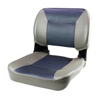 Кресло складное мягкое, серый/темно-серый