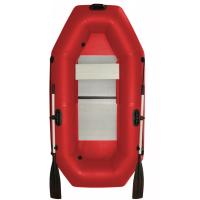 Лодка гребная Polar Bird 240 Т СС Teal Стеклокомпозит (красный)