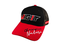 Бейсболка Jig It Champion Nature Красно-черная