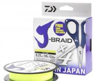 Шнур Daiwa J-Braid X4E-W/SC 135m PE#1.2 lb15 (0.15mm)