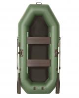 Лодка гребная под мотор Лоцман Стандарт 280 (зелёный)