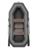 Лодка гребная Лоцман С-240 РС (серый)