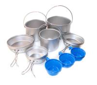 Набор посуды туристической Tramp из алюминия TRС-002