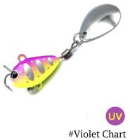 Тейл-спиннер UF Studio Hurricane 21 g. Violet Chart