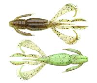 Keitech Crazy Flapper 2.8 #401T Green Pumpkin Chartreuse  Keitech Crazy Flapper 2.8 #401T Green Pumpkin Chartreuse