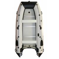 Лодка Polar Bird 400E New Eagle Стеклокомпозит (черно-белый) модель 2025 г