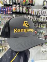 Бейсболка Kemping.by серая / сетка 