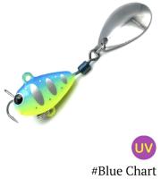 Тейл-спиннер UF Studio Hurricane 7.5 g.Blue Chart