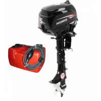 Лодочный мотор 4T Hidea HDF5HS + Бак на 12 литров!