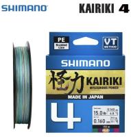 Шнур Shimano Kairiki 4 PE 150m 0.060/4.4kg