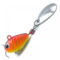 Тейл-спиннер UF Studio Hurricane 28g. Fire Tiger