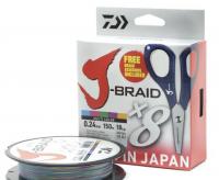 Шнур Daiwa J-Braid X8E-W/SC 150m PE#8 lb103 (0.42mm)
