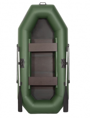 Лодка гребная Лоцман С-240 ЖС (зелёный)