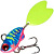 Тейл-спиннер Narval Buzzing Bug 7gr #013-Wavy Parrot