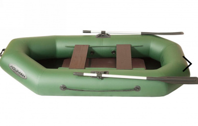Лодка гребная Лоцман С-240 ЖС (зелёный)