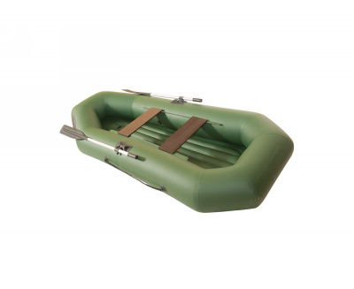 Лодка гребная Лоцман С-280 ВНД (зеленый)