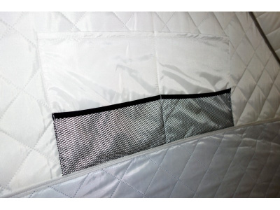 Зимняя палатка Призма Премиум Термолайт 215*215 Композит (3-сл) (бело-оранжевый)