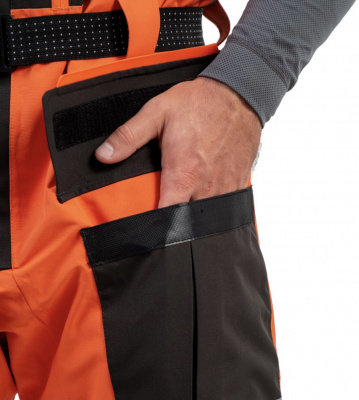 Костюм рыболовный Graff (поплавок -15°С) (215ОВ-11 черно-оранжевый) размер XXL (176-182)