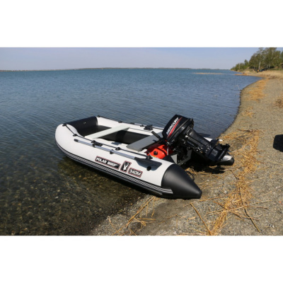Лодка Polar Bird 360M Merlin НДНД Стеклокомпозит (серый)  