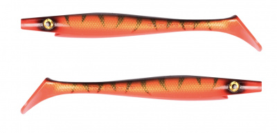 Силиконовая приманка Strike Pro Pig Shad Tournament #141 Red Tiger (2 шт.)