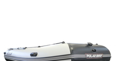 Лодка Polar Bird 385М New Merlin Стеклокомпозит (черно-красный)