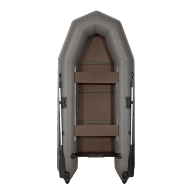 Лодка моторная Лоцман М-340 ЖС (серый)